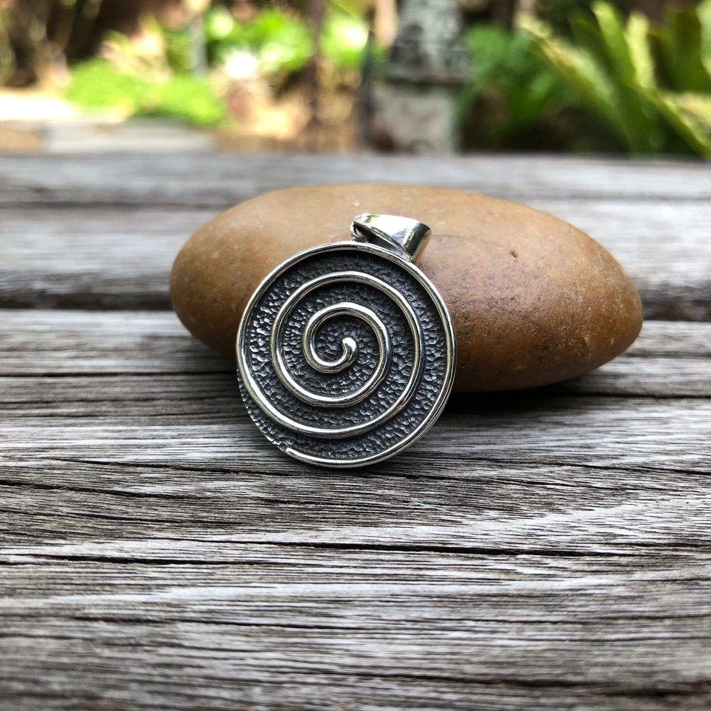 Ancient Spiritual Spiral Divine Feminine Goddess Pendant/ Necklace