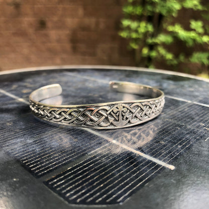 Sailor Anchor Celtic Knot Cuff Bracelet