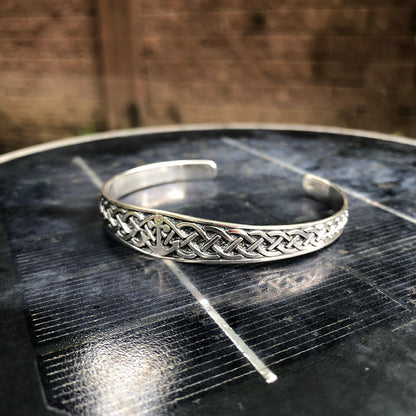 Sailor Anchor Celtic Knot Cuff Bracelet