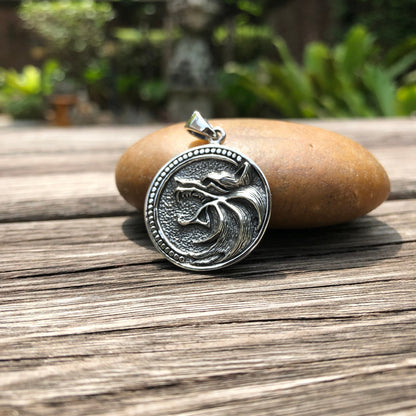 Fenrir Viking Wolf Norse God Pendant/Necklace