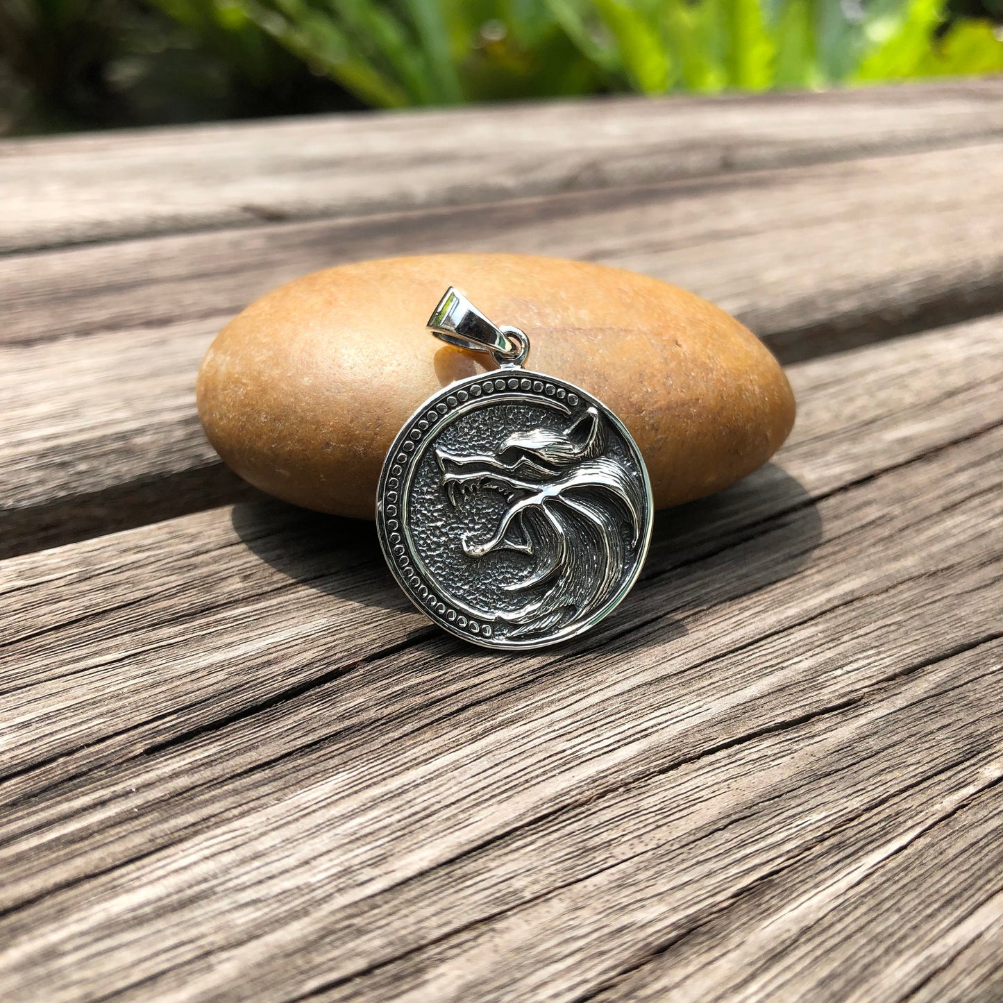 Fenrir Viking Wolf Norse God Pendant/Necklace