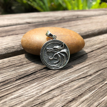 Fenrir Viking Wolf Norse God Pendant/Necklace