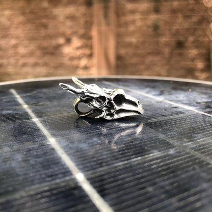 Skull House of the Dragon Medieval Pendant/Necklace