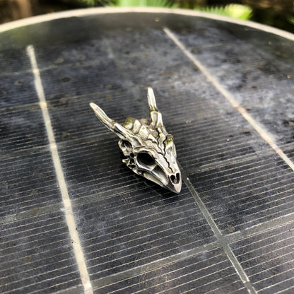 Skull House of the Dragon Medieval Pendant/Necklace