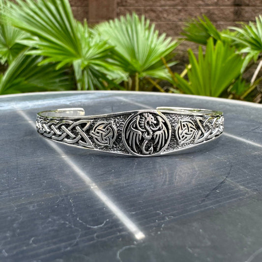 Dragon Viking Draco Cuff Bracelet