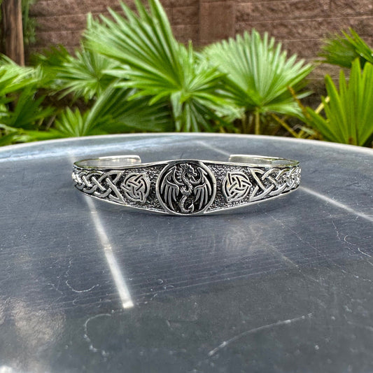 Dragon Viking Draco Cuff Bracelet