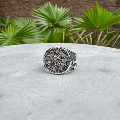 Saint Michael Guardian Angel Ring