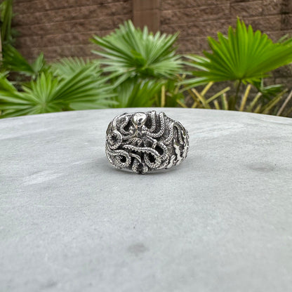 Kraken Sea Monster Octopus Ring