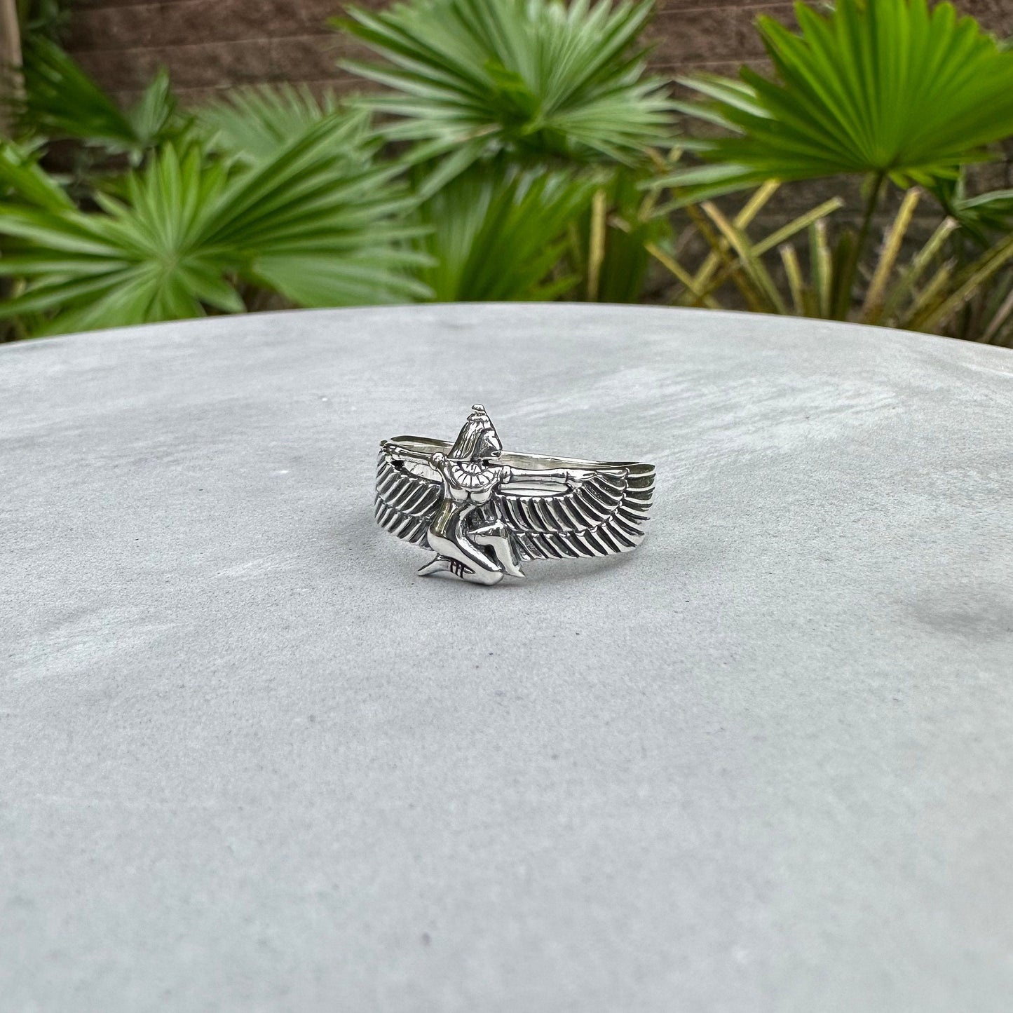 Ma'at Egyptian Goddess Ring