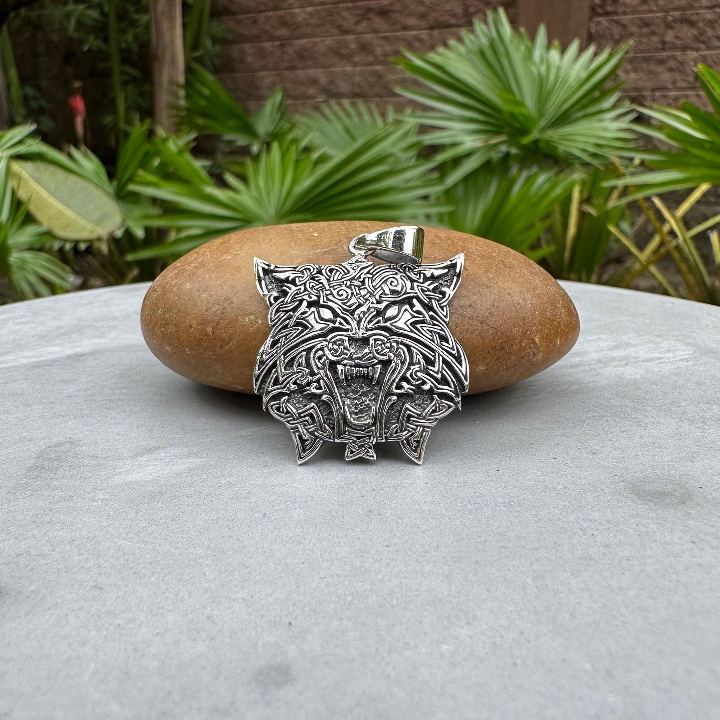 Fenrir Wolf Pendant/Necklace
