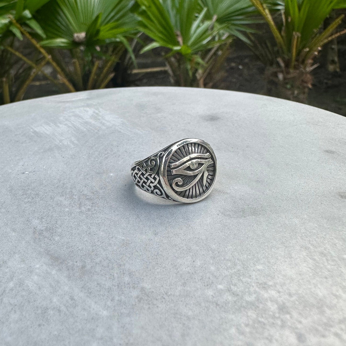 Egyptian Eye of Horus Ring