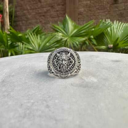 Viking God of Thunder Celtic Knot Design Ring