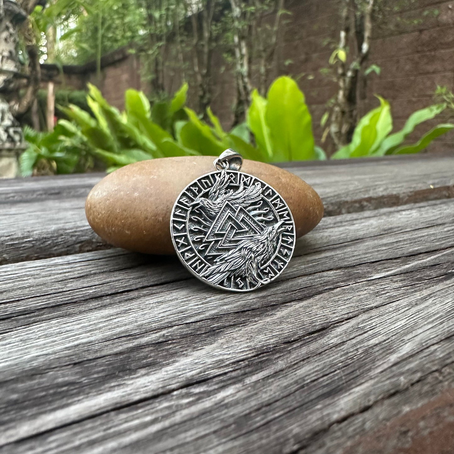 Odin's Raven Companion Pendant/Necklace