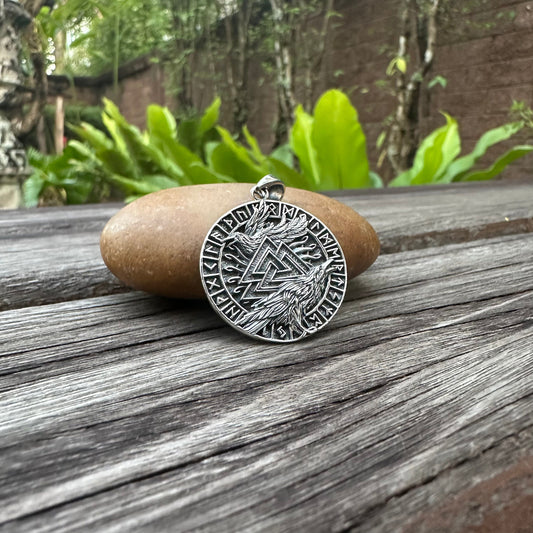 Odin's Raven Companion Pendant/Necklace