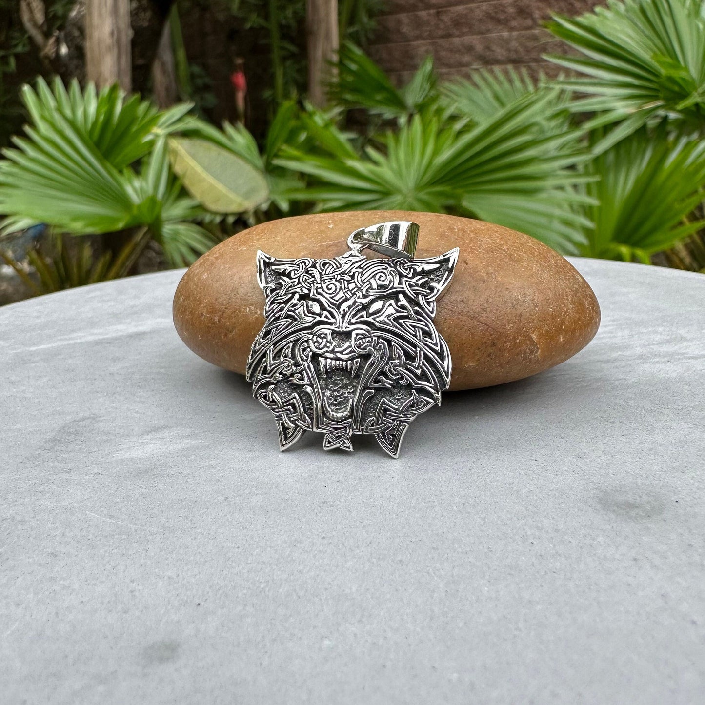 Fenrir Wolf Pendant/Necklace