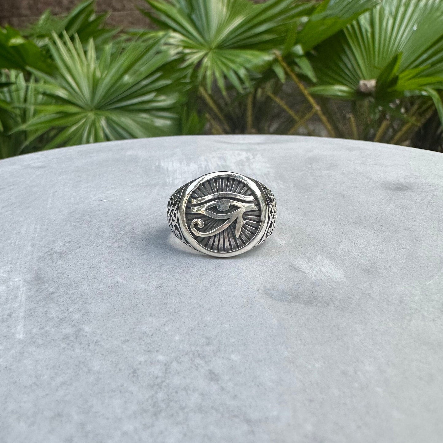 Egyptian Eye of Horus Ring
