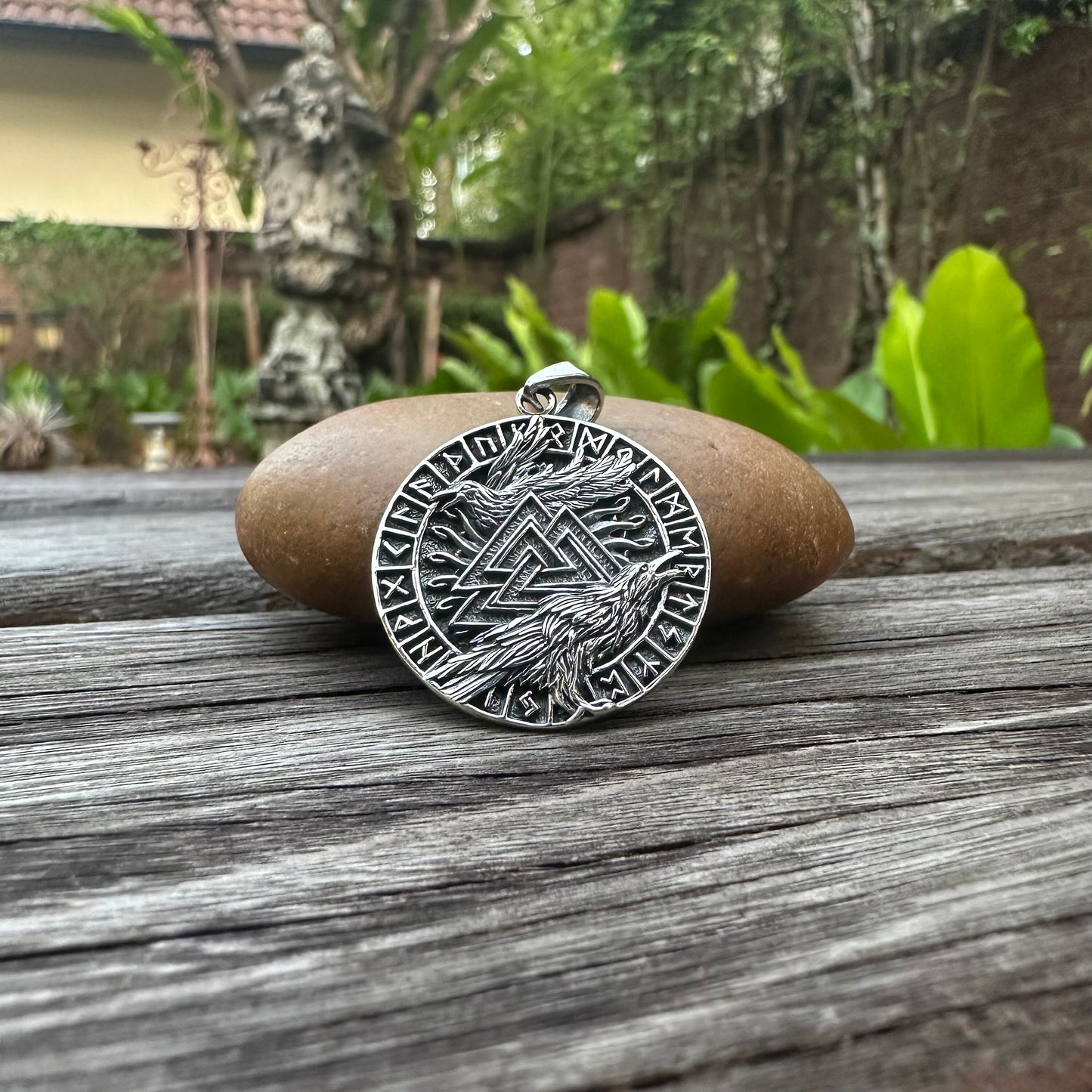 Odin's Raven Companion Pendant/Necklace