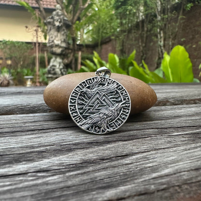 Odin's Raven Companion Pendant/Necklace