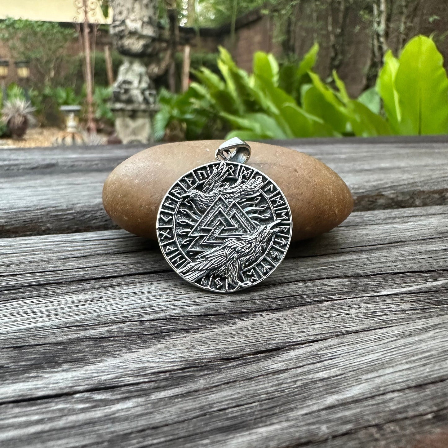 Odin's Raven Companion Pendant/Necklace