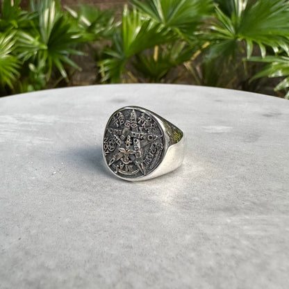 Tetragrammaton Jewish god YHVH Tetragram Ring