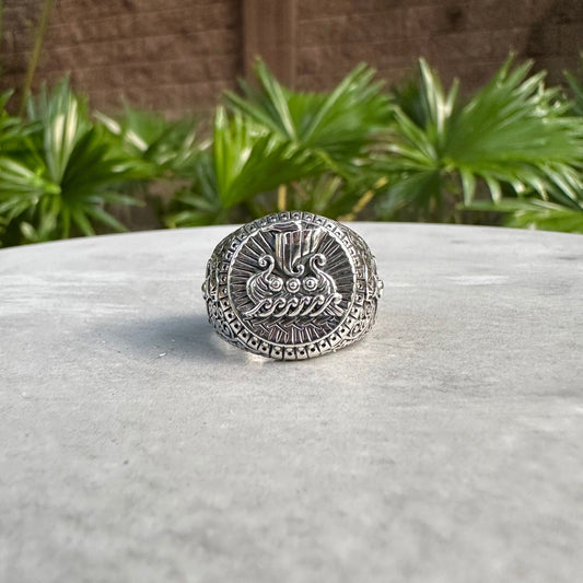 Viking Longship Ring