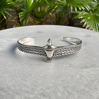 Native American Tribe Bird Cuff Bracelet