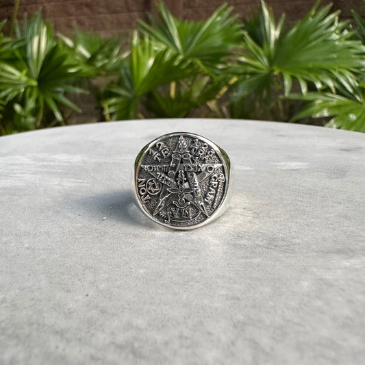 Tetragrammaton Jewish god YHVH Tetragram Ring
