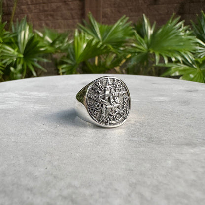 Tetragrammaton Jewish god YHVH Tetragram Ring