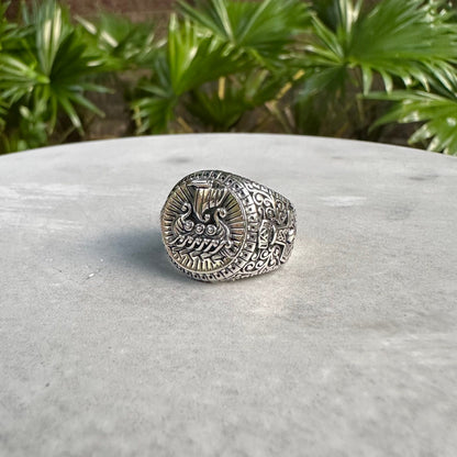 Viking Longship Ring