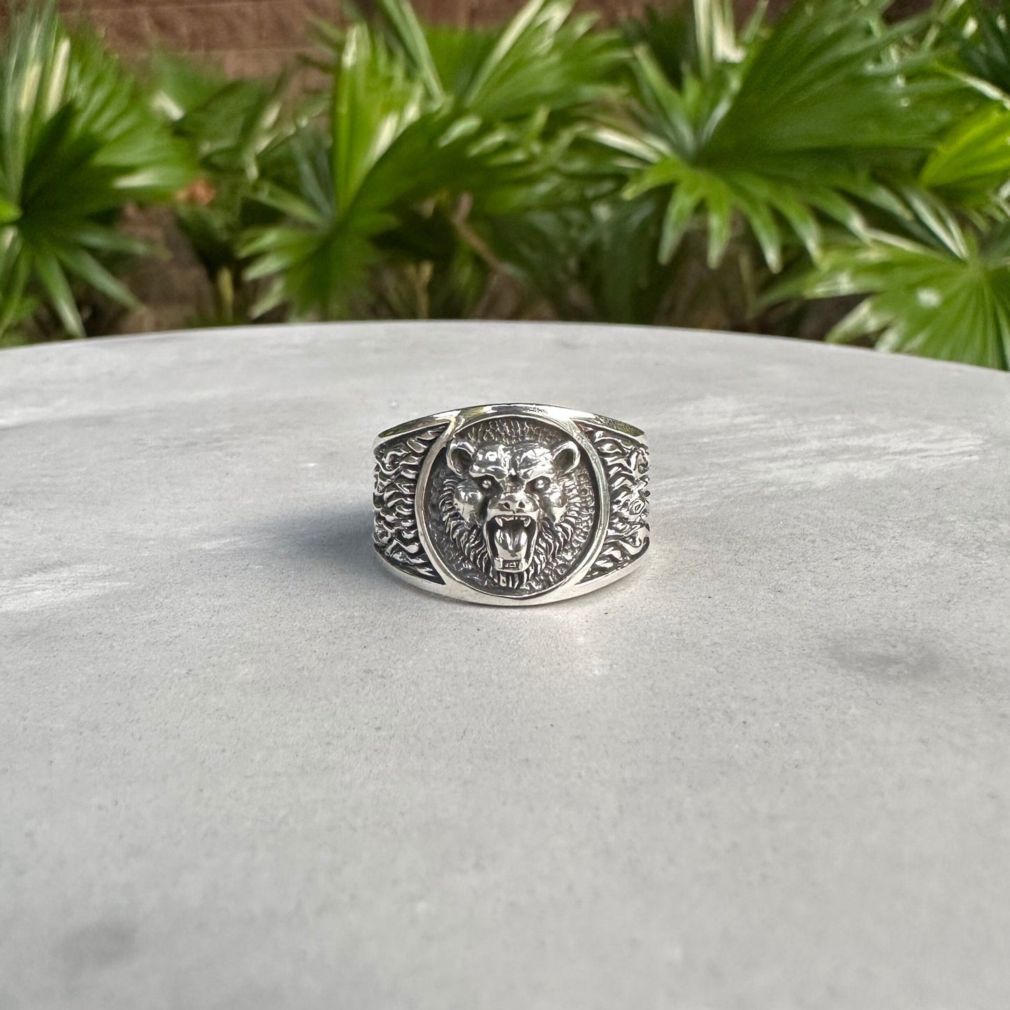 Viking Bear Ring Norse Ring