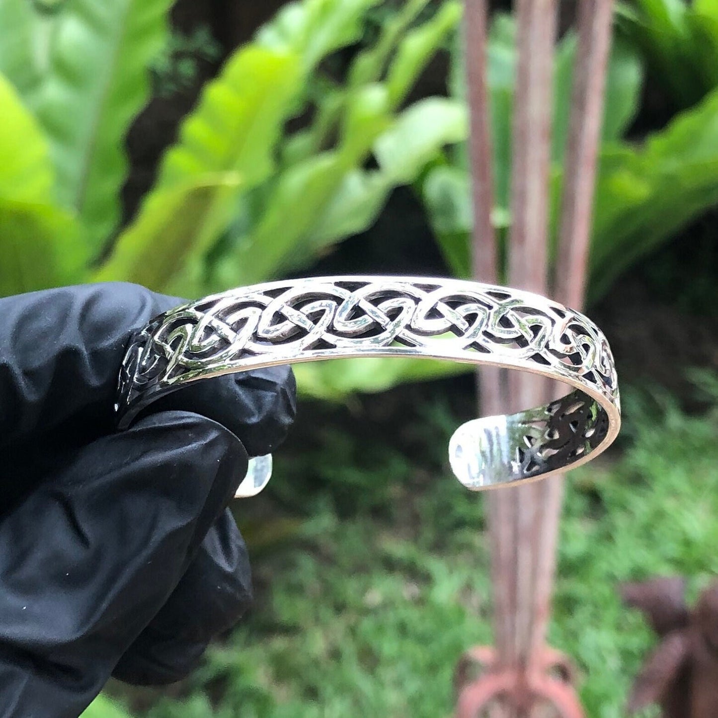 Celtic Knots Viking Cuff Bracelet