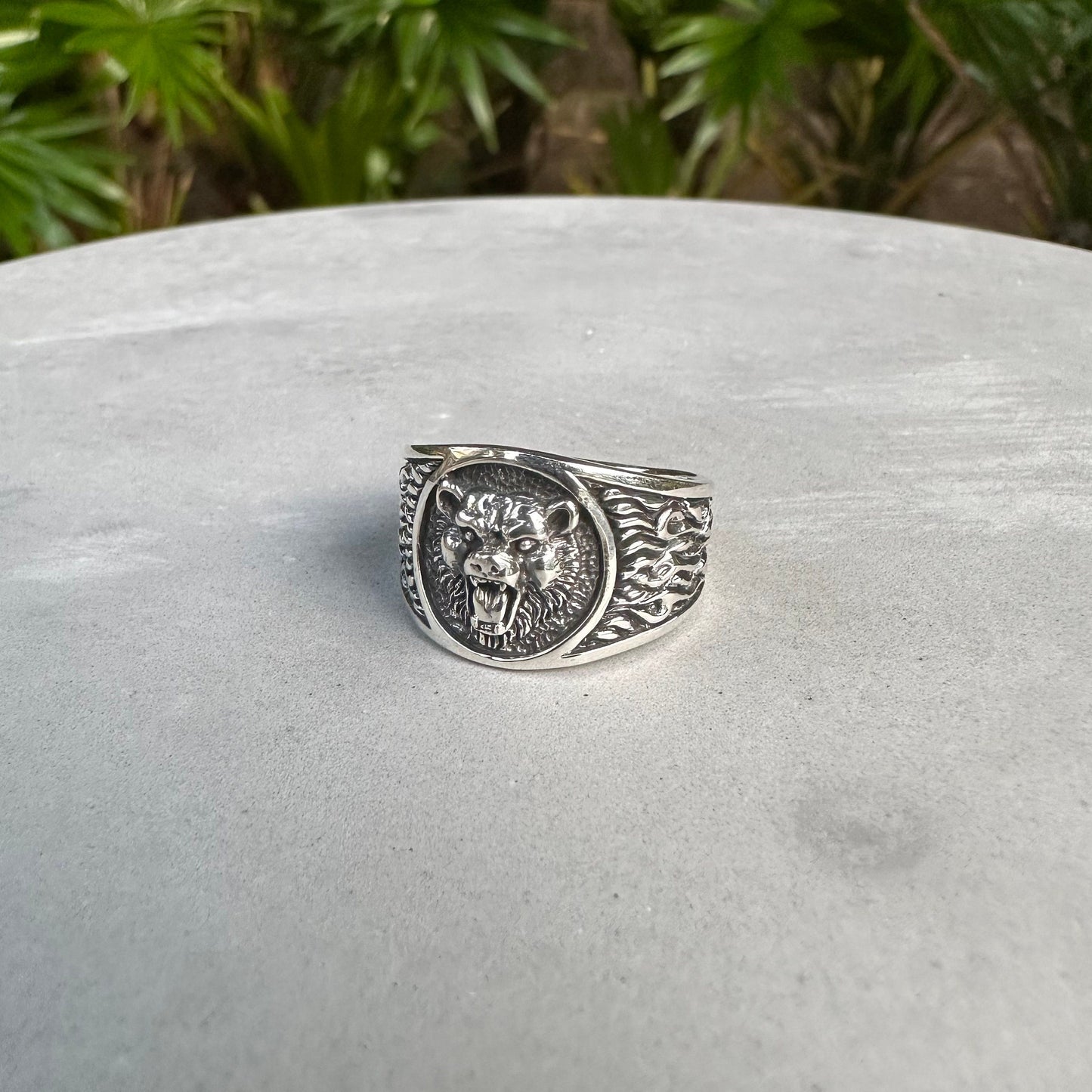 Viking Bear Ring Norse Ring