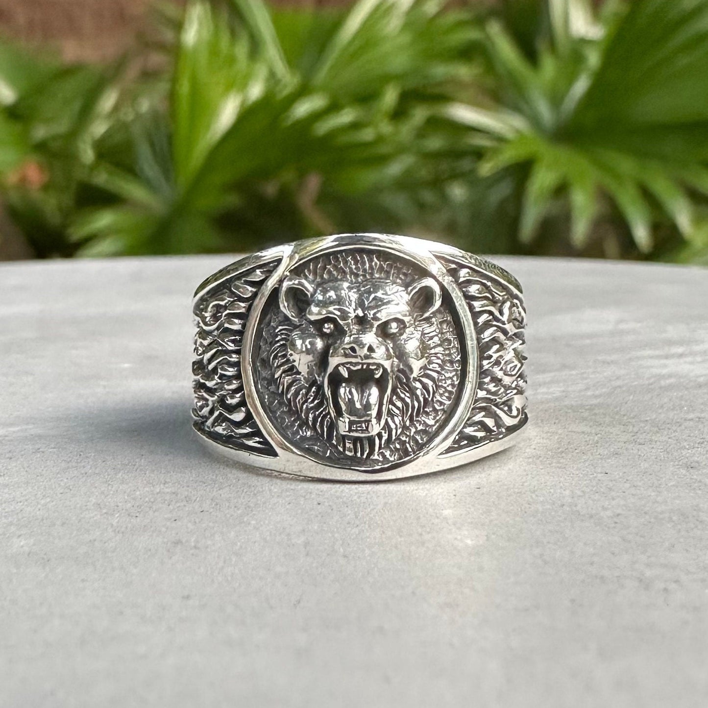 Viking Bear Ring Norse Ring