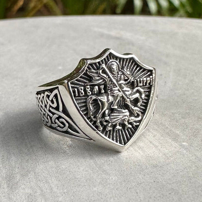 Saint George St. Knight Of Roman Ring