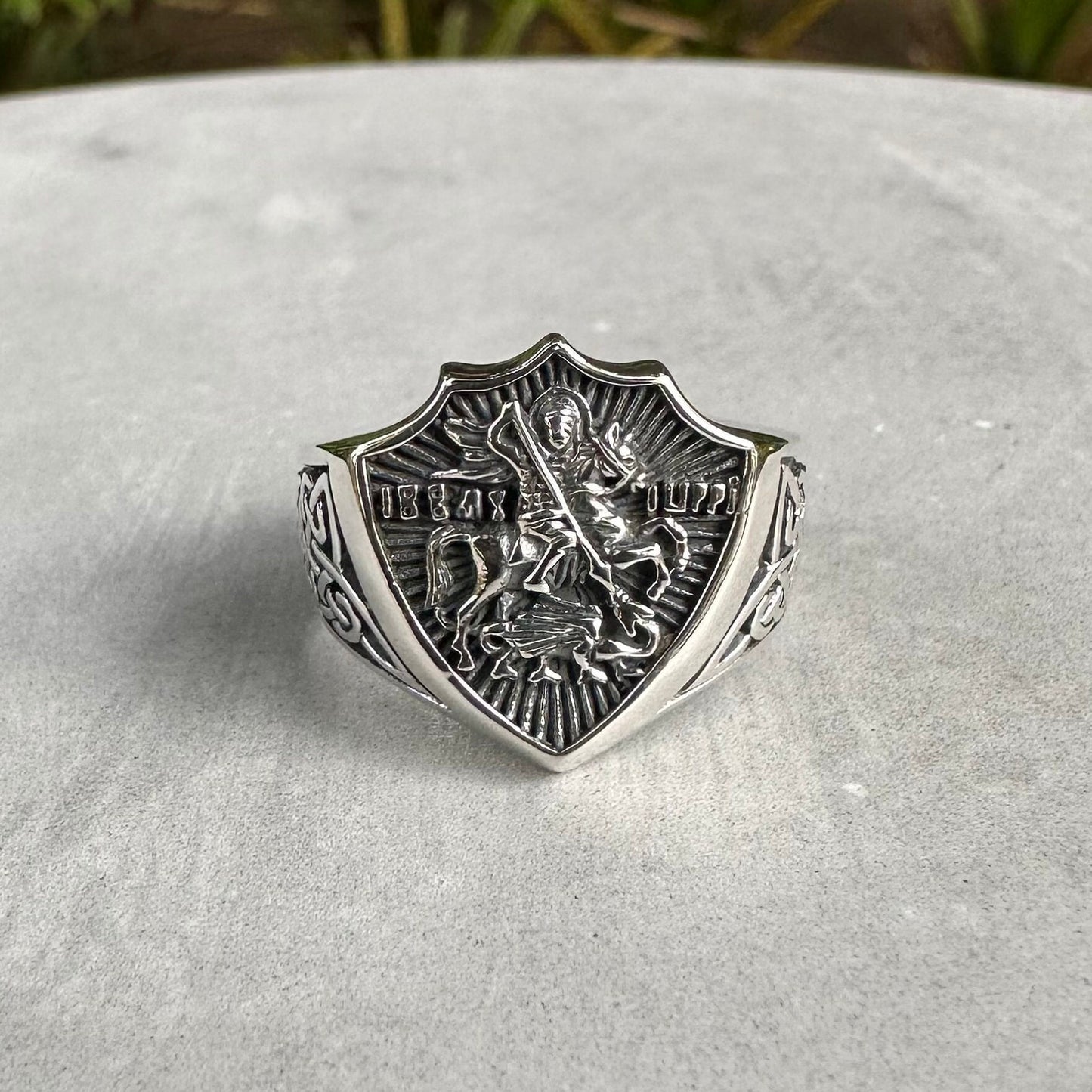 Saint George St. Knight Of Roman Ring