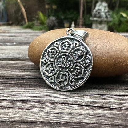 Symbol Hinduism Buddhism SEVEN Chakra Pendant/Necklace