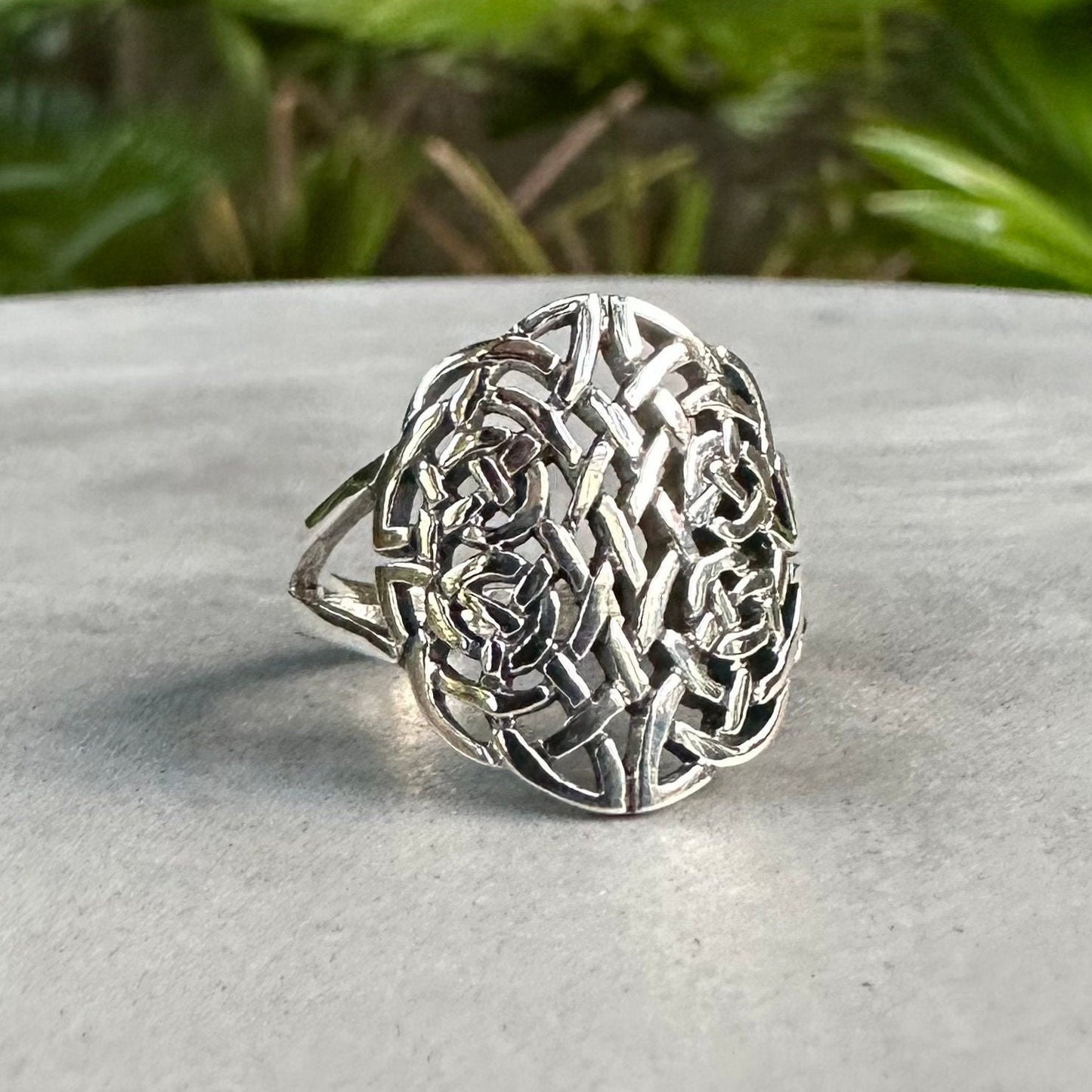 Celtic Knot Viking Infinity Ring