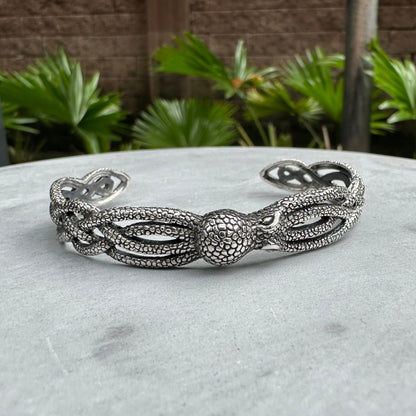 Kraken Giant Octopus Deep Sea Monster Cuff Bracelet