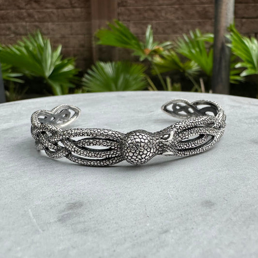 Kraken Giant Octopus Deep Sea Monster Cuff Bracelet