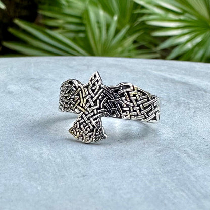 Odin's Raven Viking Ring