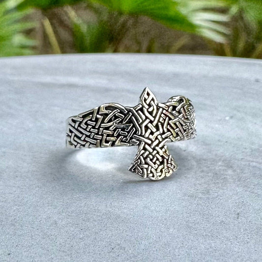 Odin's Raven Viking Ring