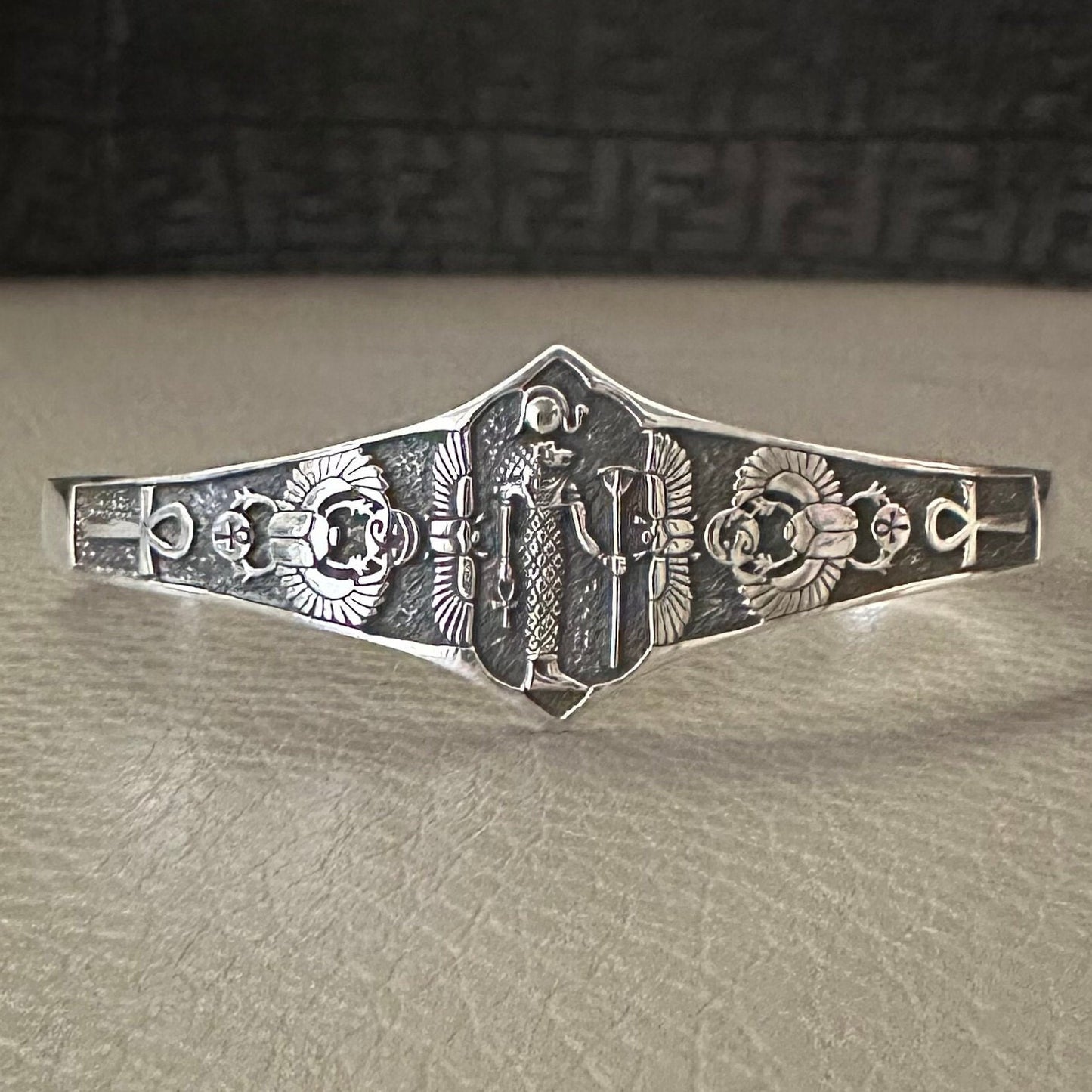 Sekhmet Egyptian Goddess Talismans Cuff Bracelet