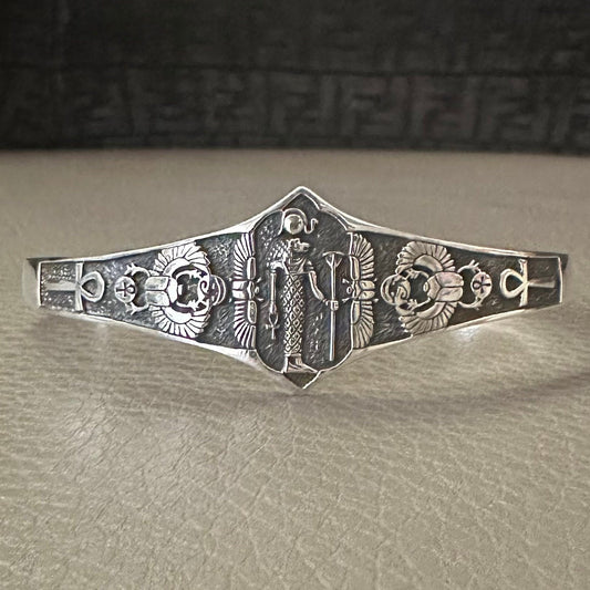 Sekhmet Egyptian Goddess Talismans Cuff Bracelet