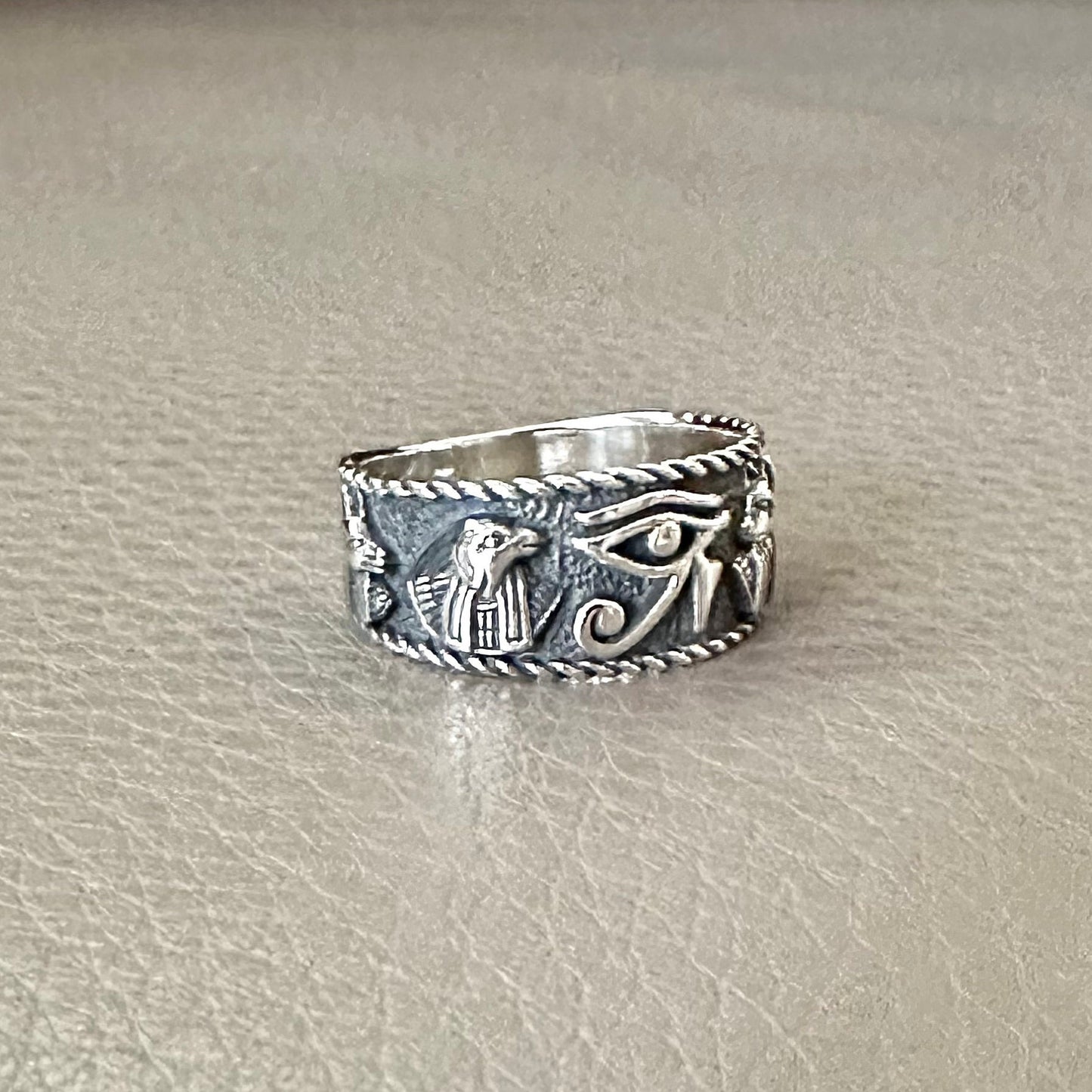 Egypt Eye of Horus Falcon Egyptian Gods Ring