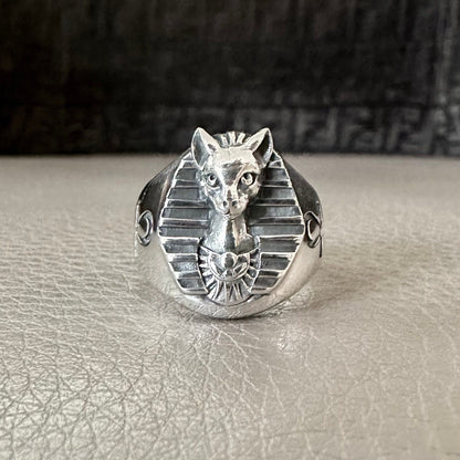Bastet Egyptian Goddess of Protection Ancient God Ring