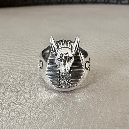 Anubis Egyptian God of Death Anubis Ring
