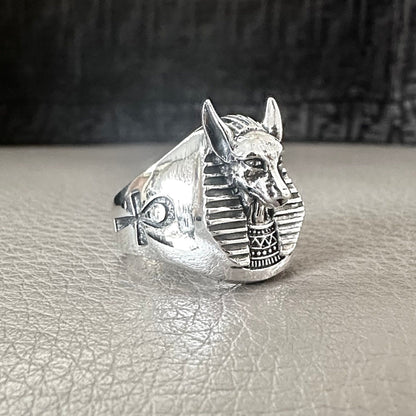 Anubis Egyptian God of Death Anubis Ring