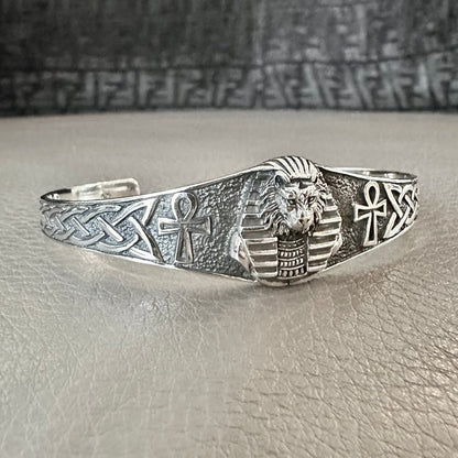 Sekhmet Egyptian Goddess Cuff Bracelet