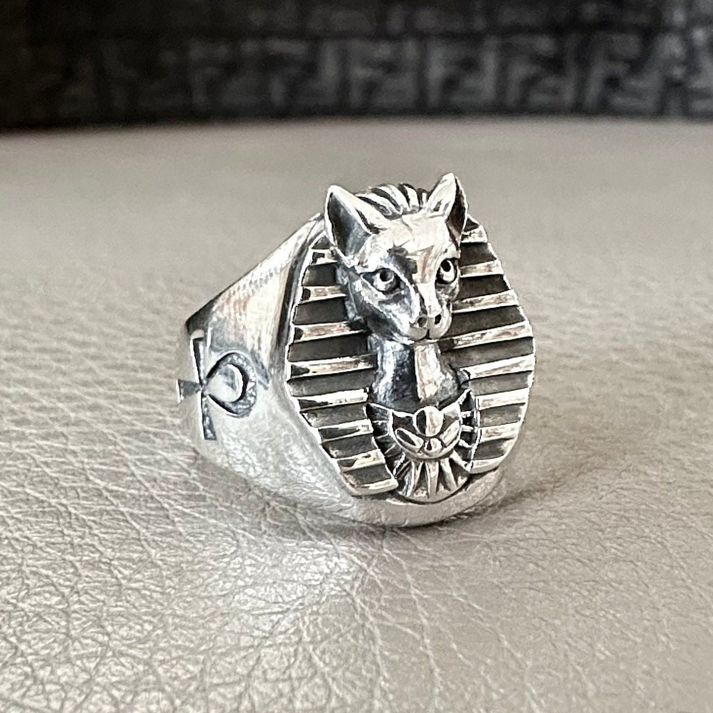 Bastet Egyptian Goddess of Protection Ancient God Ring