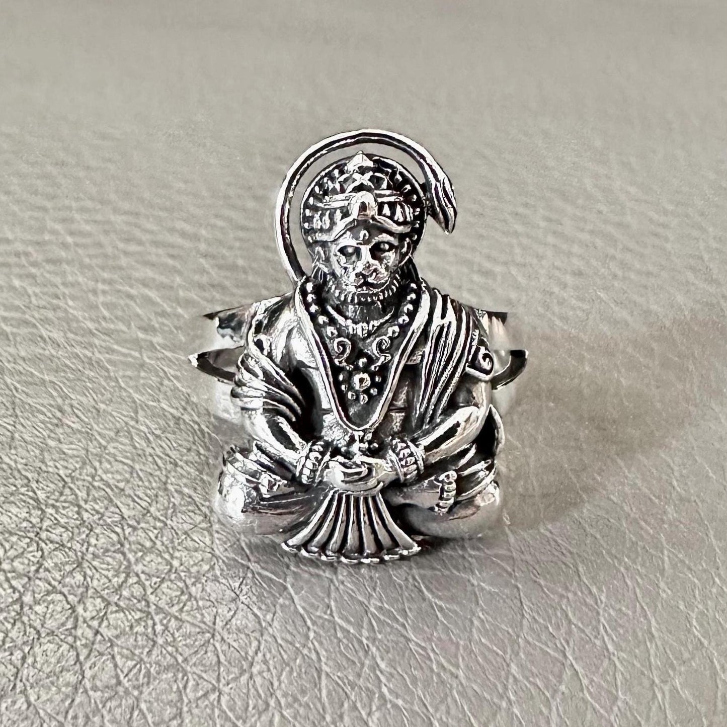 Hanuman Lord Maruti Ramayana Hinduism Deity Monkey Ring